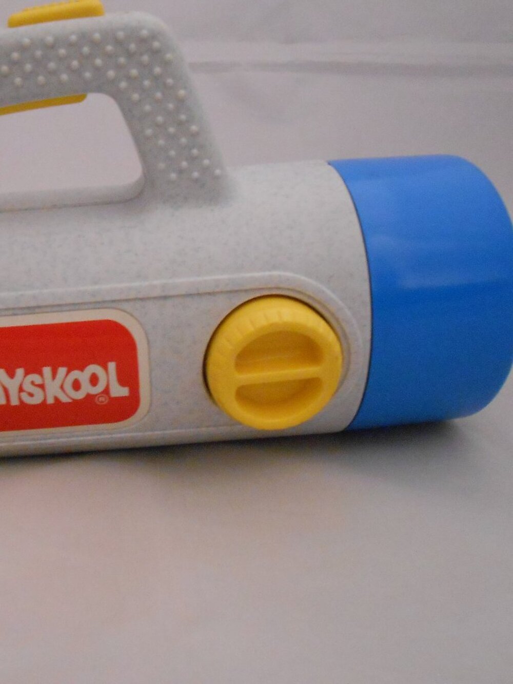 Vintage Playskool Kids Flashlight, Color Change Lenses, 1990's, Tested And Works